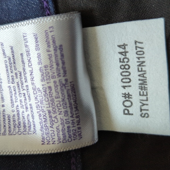 NYDJ Marilyn Straight Plus Size Jeans 18 - Picture 13 of 16